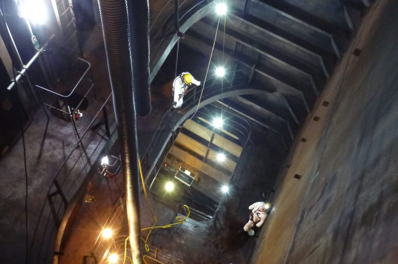 Rope Access cargo tank inspections Rope Access cargo tank inspections