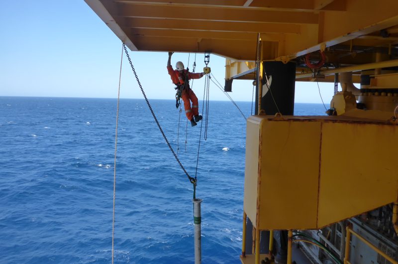 Offshore Rope Access Rigging and lifting