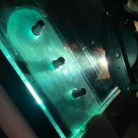 NiS inclusion inspection in toughened glass
