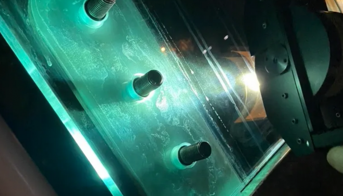 NiS inclusion inspection in toughened glass